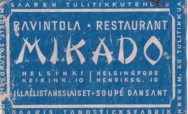 Helsinki,  MIKADO b514