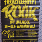 Ahvenlampi Rock 1991 juliste. Stray Cats 70×50cm - pikkukuva 1