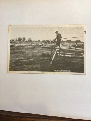 Tornio,Kukkolankoski  kulkenut 1957