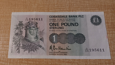1 Punta 1985 Scotland Clydesdale Bank PLC KL 5