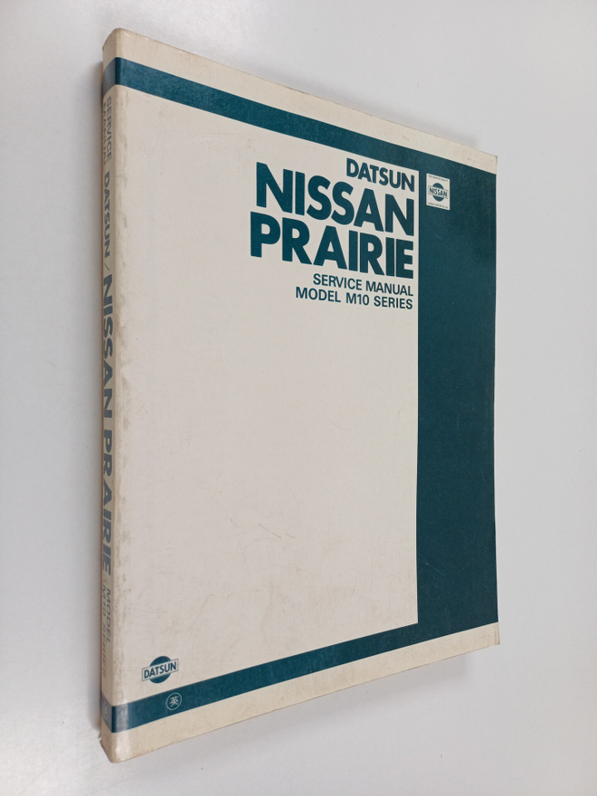 Datsun Nissan Prairie : service manual model M10 series