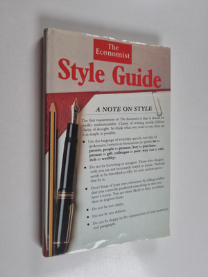 The Economist Style Guide