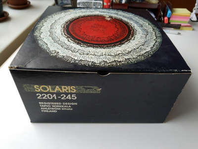Iittala Tapio Wirkkala Solaris 2201-245 laatikko