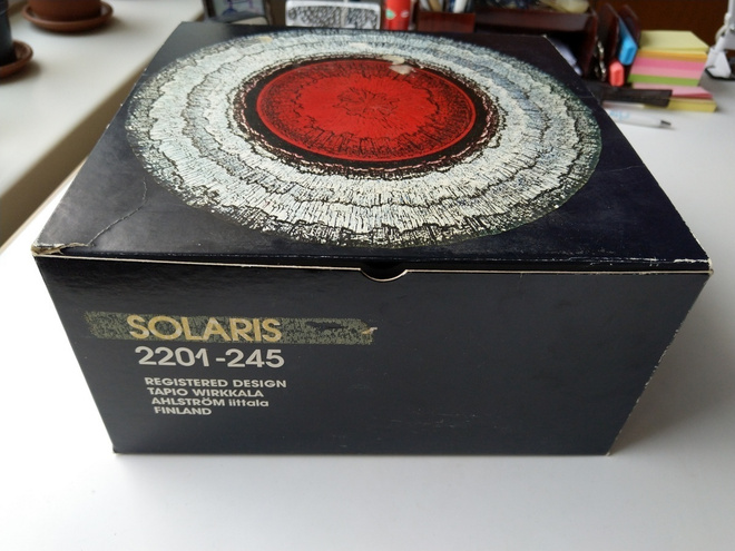 Iittala Tapio Wirkkala Solaris 2201-245 laatikko