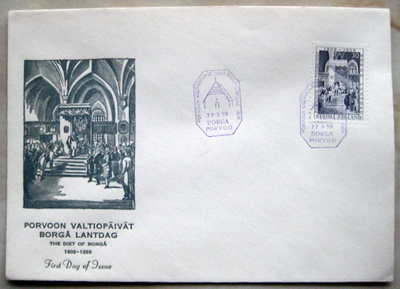 FDC-Porvoon Valtiopäivät 22.3.1959 (103)