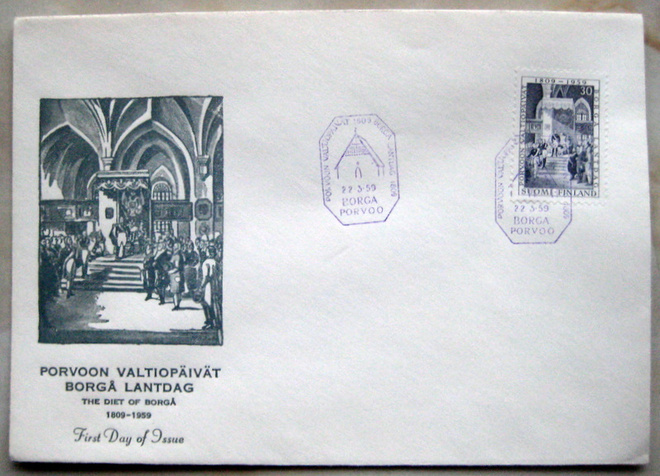 FDC-Porvoon Valtiopäivät 22.3.1959 (103)