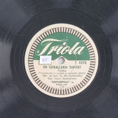 Savikiekko 1953 - Souvaripojat - Triola T 4098