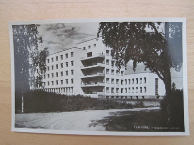 VANHA Postikortti Tampere 1930-l Alkup. Mallikappale