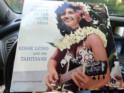 LP Eddie Lund and his Tahitians : YOUR MUSICAL HOLIDAY IN