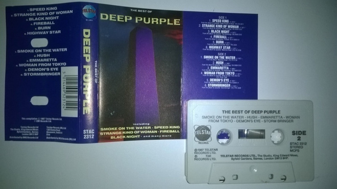 Deep Purple – The Best Of Deep Purple (c-kasetti)