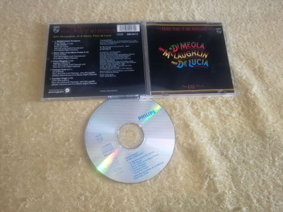 AL DI MEOLA, JOHN MCLAUGHLIN, PACO DE LUCIA Friday Night CD