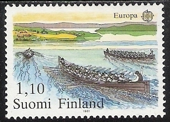 1981 Eurooppa merkki  1,10 mk ** LaPe 879