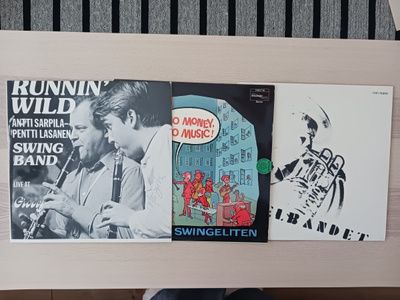 3x Kotimainen jazz lp