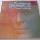 David Bowie Live In Montreal Forum 1983 Värivinyyli LP - pikkukuva 1