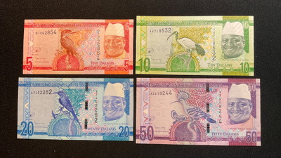 Central bank of the Gambia, Brittish Africa