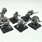 WHFB - 6kpl metallisia Orcs figuureita 80-luvulta [B1] - pikkukuva 1