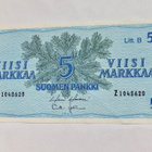 5 mk 1963 Litt B Z-sarja PAKKASILEÄ - pikkukuva 1