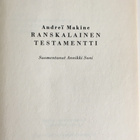 ANDREI MAKINE: RANSKALAINEN TESTAMENTTI - pikkukuva 2
