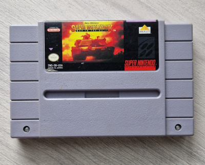 Super Battletank: War in the Gulf (SNES, USA)