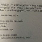 William S. Burroughs - Viimeiset sanat (sid.) - pikkukuva 2