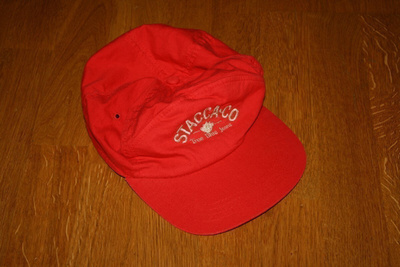 Stacca.co punainen lippis one size