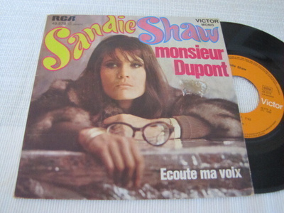 Sandie Shaw Monsieur Dupont 7 45 Ranska 1969