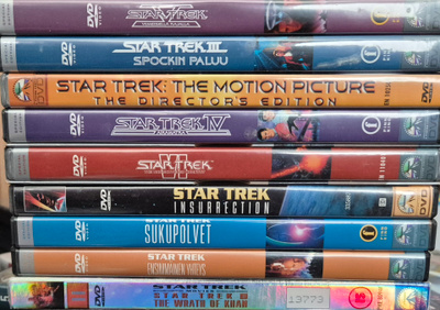 STAR TREK LEFFA PAKETTI -DVD