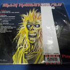 IRON MAIDEN - LIVE + ONE EX+/EX+ JAPANI PAINOS EP - pikkukuva 2