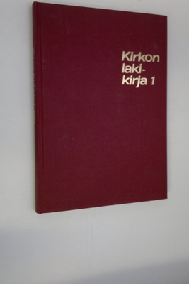 P. P. ym. (toim.) Piispanen : Kirkon lakikirja 1, Kirkkolaki