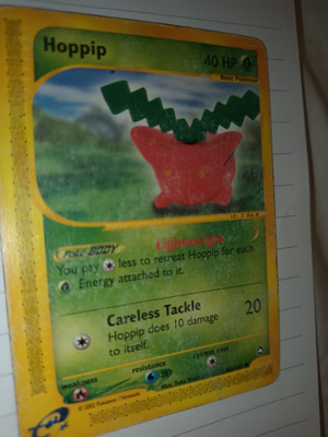 Hoppip #83 Pokemon Aquapolis card