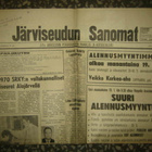Sanomalehti: Järviseutu + Sanomat , 3 kpl - pikkukuva 1