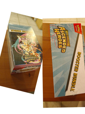 Ascended heroes booster bundle display