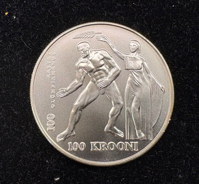 100 kroonia 1996