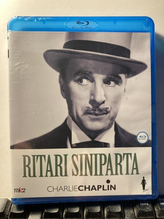 RITARI SINIPARTA, BluRay, Chaplin, muoveissa