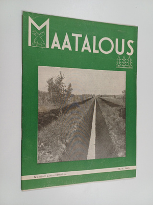 Maatalous N:o 10-11/1940 : loka-marraskuu