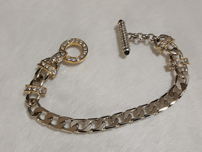 21k kullattu Kanadalainen rannekoru silver Plated