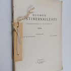 Suomen postimerkkilehti 1938 : yhdeksästoista vuosikerta - pikkukuva 1