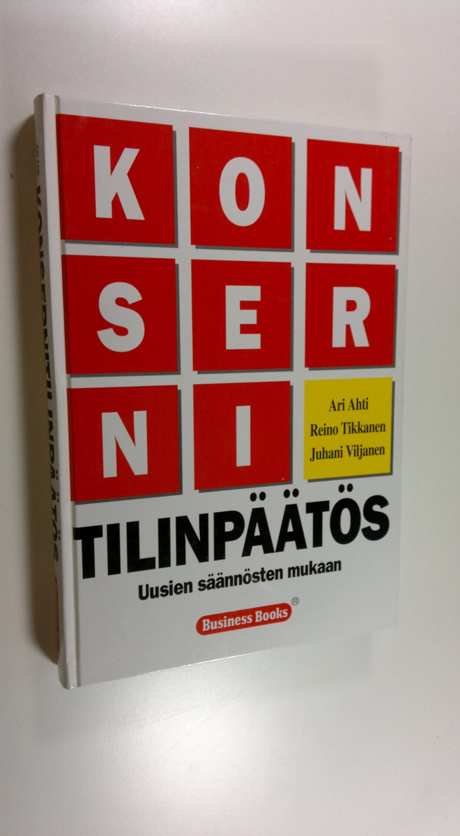 Ari Ahti : Konsernitilinpäätös uusien säännösten mukaan