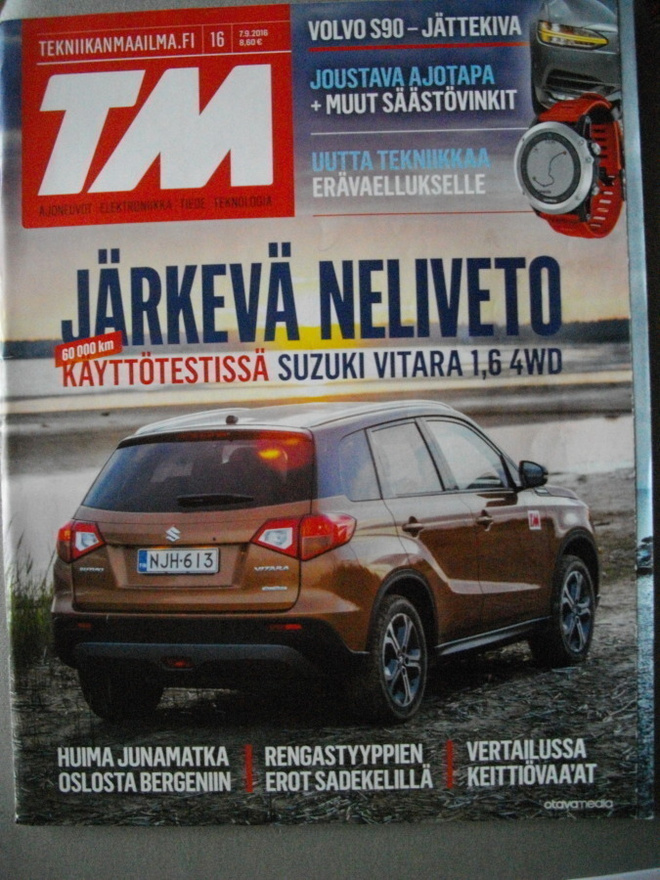 Tekniikan Maailma Nro 16/2016 (21.5)