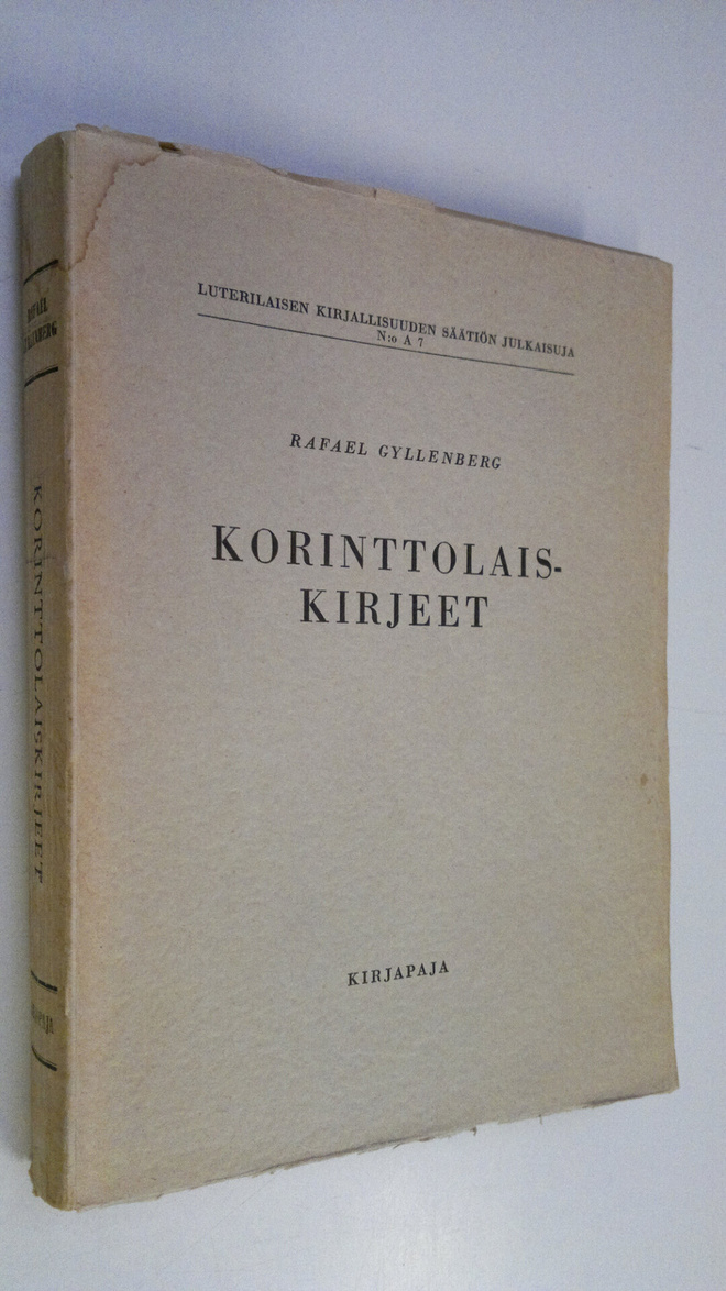 Rafael ym. (toim.) Gyllenberg : Suomalainen Uuden testame...