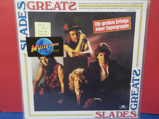 SLADE - SLADES GREATS GER -84 M-/M- LP