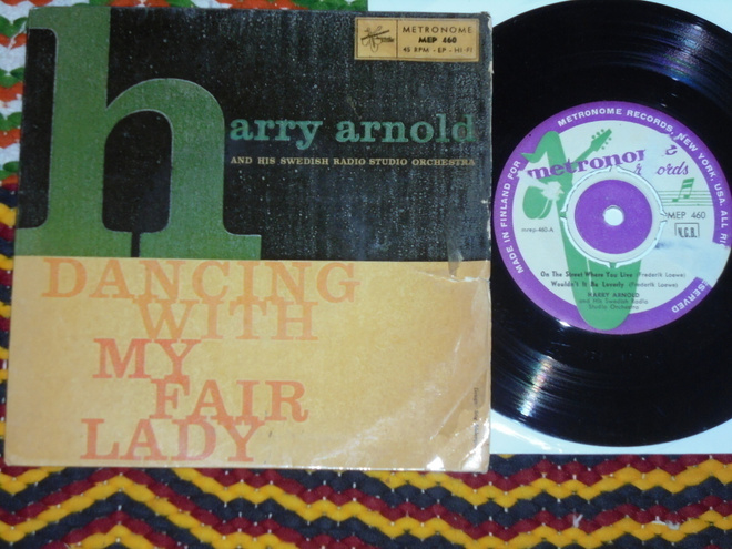 7" HARRY ARNOLD  Dancing With My Fair Lady - single 1958 EX-