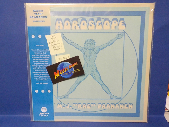 MJ. "RAG" PAANANEN - HOROSCOPES - UUSI "SS"