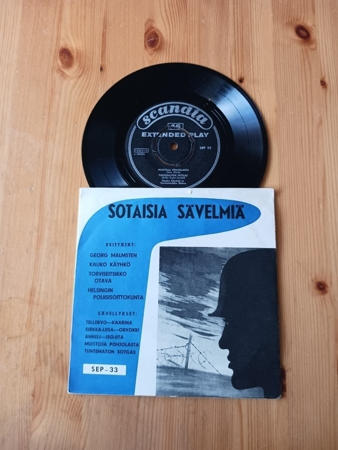 Georg Malmsten / Kauko Käyhkö – Sotaisia Sävelmiä ep 1957