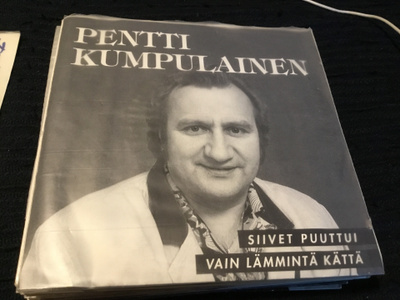 Pentti Kumpulainen siivet puuttui Ps 1992 Tatsia single