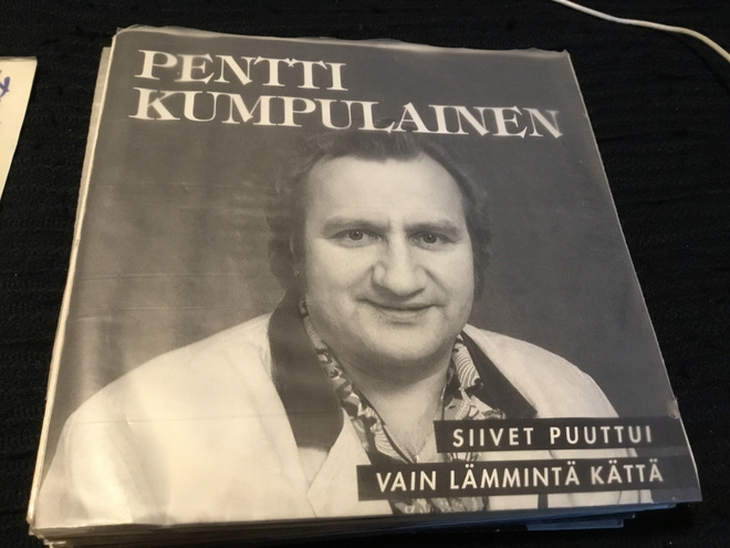 Pentti Kumpulainen siivet puuttui Ps 1992 Tatsia single