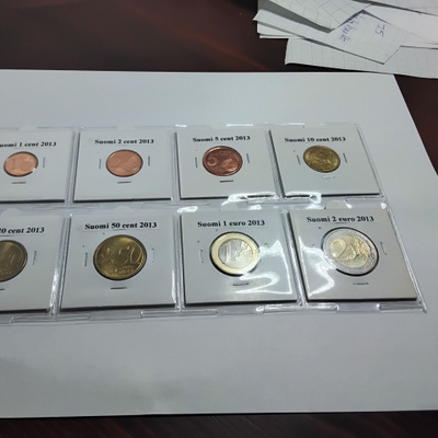 Suomi irtokolikkosarja 2013 unc