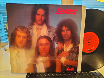 SLADE, Sladest, LP GER -73 HIENO KUNTO !!