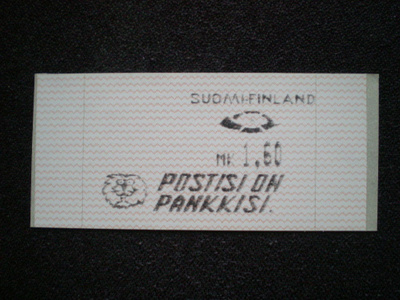 ATM10 M2 L0 merkki 1,60 mk ** - LaPe 50 €