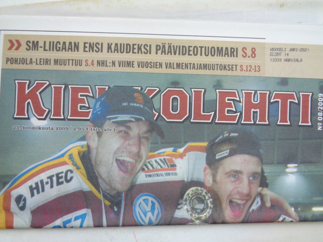 Kiekkolehti Nro 8/2009 (9.2)